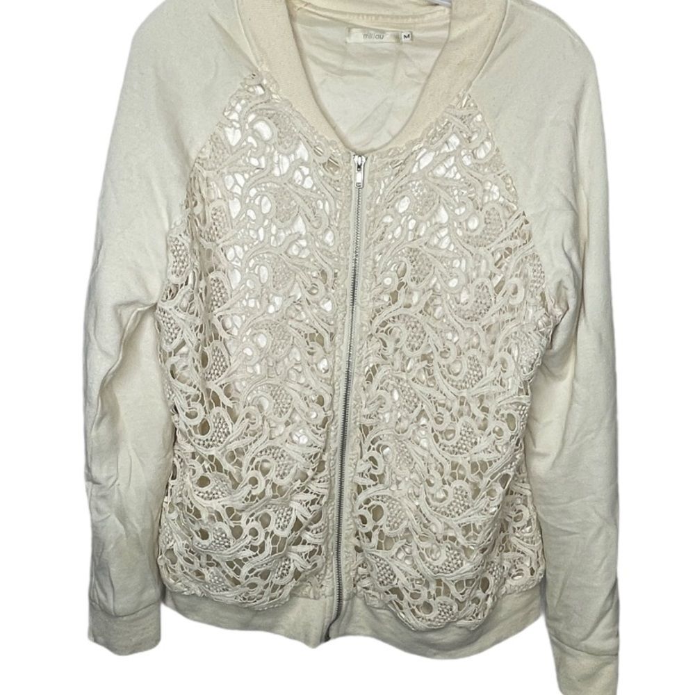 Millau Zip Jacket Ivory